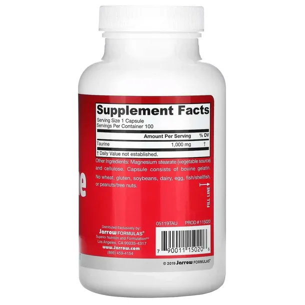 taurine-tauryna-100-kaps-cechy-bez-glutenu