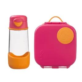 zestaw-sportowa-butelka-tritanowa-450-ml-mini-lunchbox-strawberry-shake