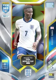 panini-fifa-365-2026-road-to-fifa-world-cup-26-fwc17-bukayo-saka-anglia