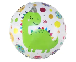 balon-foliowy-okragly-dinozaur-w-czapeczce-18-1-szt