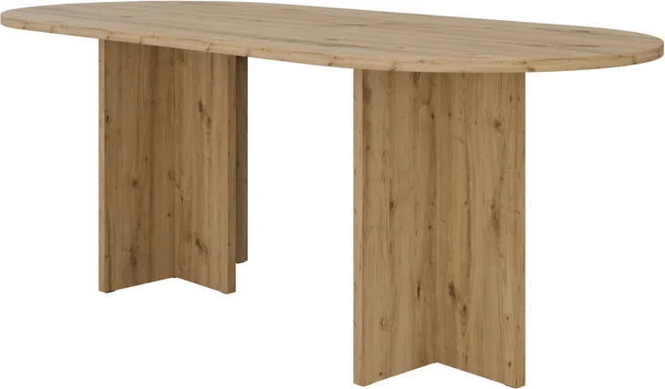 stol-leon-204x90cm-dab-cremona-glebokosc-mebla-90-cm