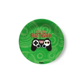 komplet-papierowych-jednorazowych-talerzykow-game-controller-18cm