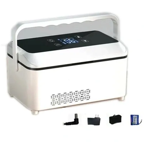 Przenośna lodówka do insuliny 2-8°C z akumulatorem USB insulinowa na leki