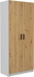 szafa-malta-111-2f-szafa-dwudrzwiowa-80cm-polki-dab-artisan-jasny-szary