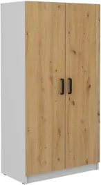 szafa-malta-107-2f-szafa-dwudrzwiowa-80cm-polki-dab-artisan-jasny-szary