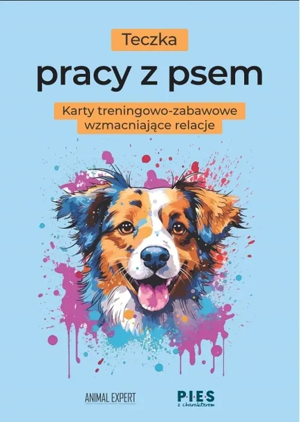 Teczka pracy z psem - karty treningowe wzmacniające więź z pupilem