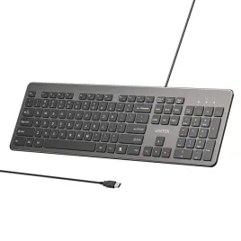 unitek-slimtap-lekka-klawiatura-przewodowa-biurowa-usb-a-szara