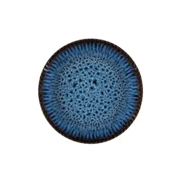 lubiana-porcelana-talerz-deserowy-21cm-ryflowany-stoneware-cosmos-niebieski