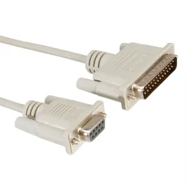 roline-kabel-modemowy-db9-zenski-db25-meski-18-m-ekranowany