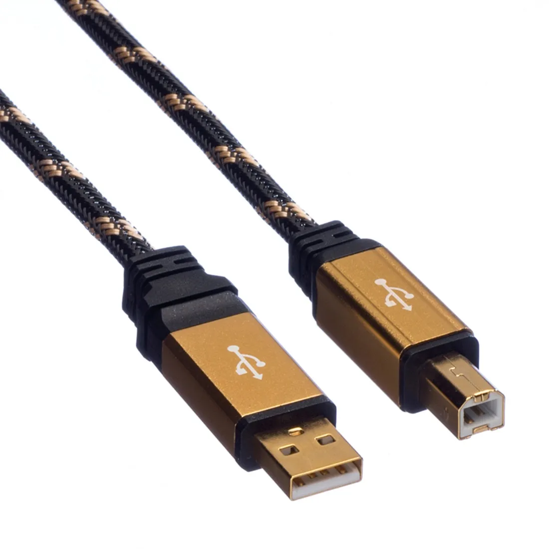 kabel-roline-gold-usb-2-0-typ-a-b-3-m