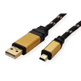 kabel-roline-gold-usb-2-0-typ-a-5-pin-mini-3-m-stan-nowy
