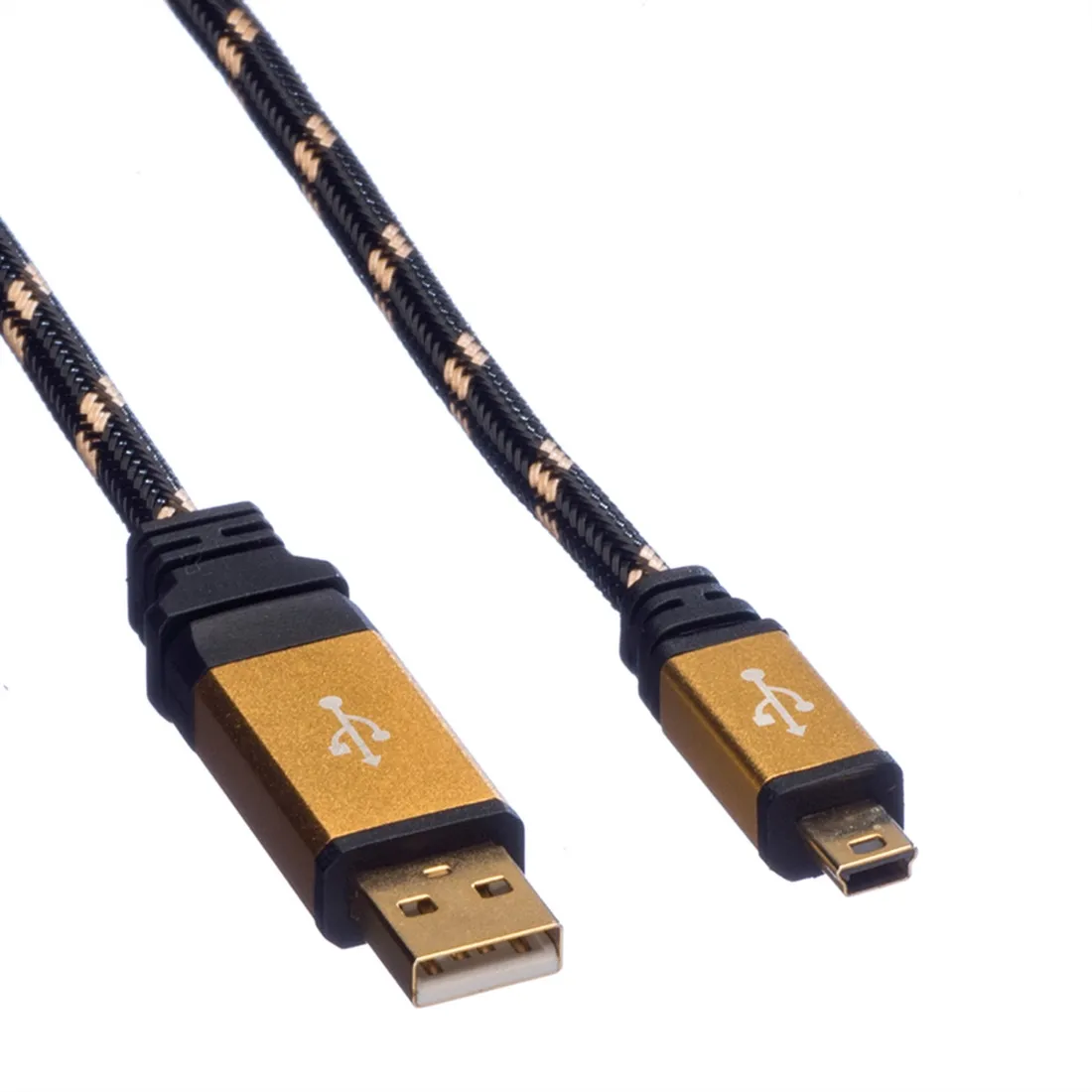 kabel-roline-gold-usb-2-0-typ-a-5-pin-mini-3-m