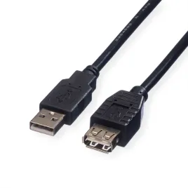roline-usb-2-0-kabel-zwart-3-m