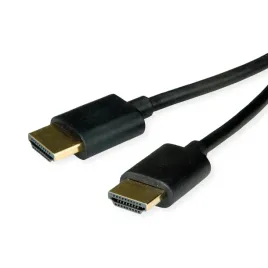 roline-kabel-hdmi-high-speed-ethernet-ultra-slim-m-m-czarny-2-m
