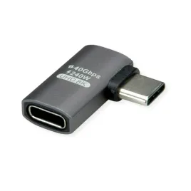 adapter-roline-usb4-gen-3x2-aluminiowy-plaski-90-typ-c-m-f-srebrny
