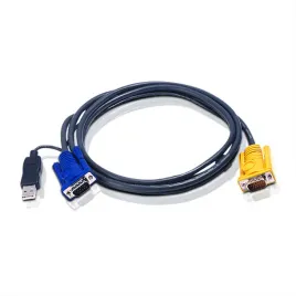 aten-kabel-kvm-2l-5202up-vga-usb-z-konwerterem-ps-2usb-18-m-czarny