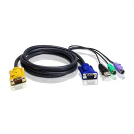 aten-kabel-kvm-2l-5302up-ps-2-usb-do-vga-18-m-czarny
