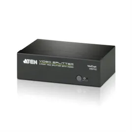 aten-vs0102-rozgaleznik-vga-audio-2-port-450mhz-rs-232-do-8-ekranow