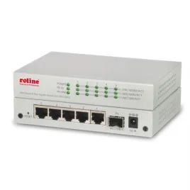 roline-gigabit-ethernet-switch-6-portow-5x-10-100-1000-1x-sfp