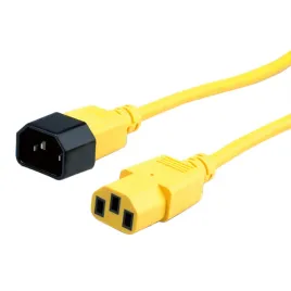 przedluzacz-zasilania-roline-iec-320-c14-c13-zolty-3-m