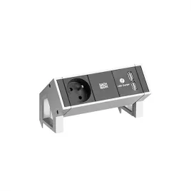 bachmann-desk2-1xute-1xusb-charger-power-0-2m-gst18-inox