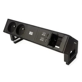 bachmann-desk2-2xute-1xusb-a-c-22w-1xcm-0-2m-gst18-ral9005