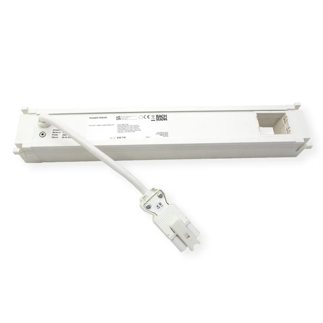 bachmann-power-frame-4xute-1xusb-a-c-22w-0-2m-gst18