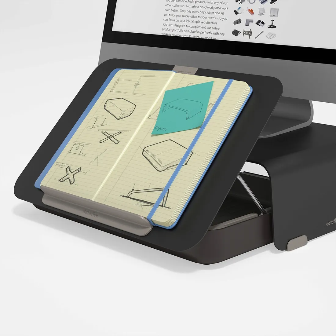 dataflex-katame-cpu-holder-maly-bialy-czarny