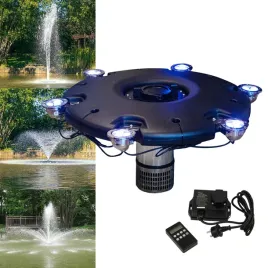 fontanna-plywajaca-do-stawu-oczka-ogrodu-aerator-fj-600-rgb-30m-kabla-pilot