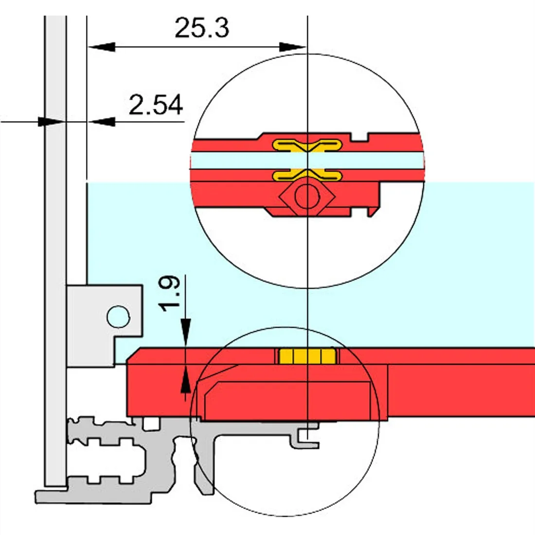 klips-esd-do-szyny-prowadzacej-schroff