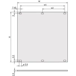 panel-przedni-schroff-nieekranowany-3-hu-7-hu-25-mm-al