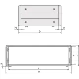 schroff-compacpro-complete-desktop-case-nieekranowana-3-u-84-hp-511-mm-marka-schroff