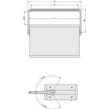 schroff-compacpro-tip-up-handle-2-u-84-hp-kod-producenta-26-15-5848