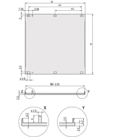 u-panel-przedni-2u-28hp-emc-w-pin
