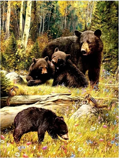 Haft Diamentowy Diamond Painting Mozaika Diamentowa Dla Dzieci Zestaw Dziki