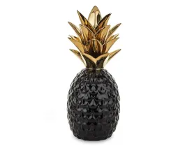 dekoracja-z-ceramiki-ananas-czarno-zloty-140609