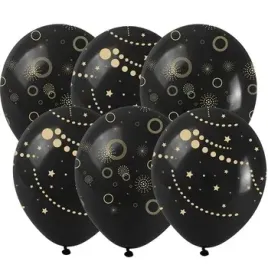 balony-okazjonalne-ze-zlotym-nadrukiem-6-szt