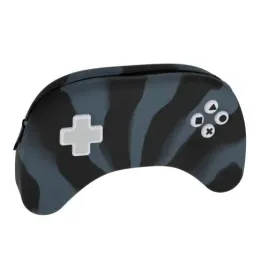 piornik-szkolny-silikonowy-kontroler-pad-gamer-dla-gracza-szaro-czarny