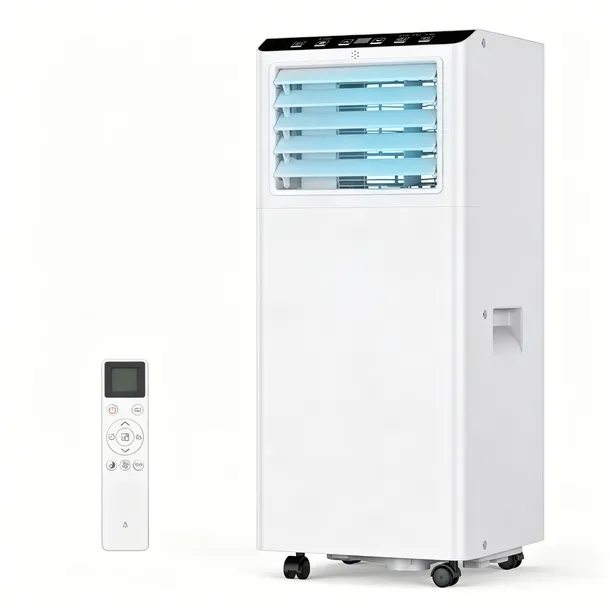 Przenośny Klimatyzator 7000 BTU, Cicha Praca, Timer 24h,
