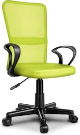krzeslo-biurowe-obrotowe-tresko-ergonomiczne-siatka-limonkowe-zielone