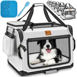 transporter-dla-psa-tresko-s-50x34x34cm-skladany-torba-siatka-mata-szary