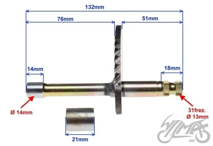 walek-rozrusznika-sym-orbit-4t-producent-czesci-inny