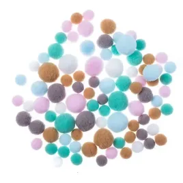 pompony-pluszowe-frosty-pastelowe-mix-90-szt