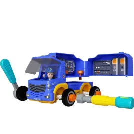 auto-policja-radiowoz-do-skrecania-figurka-kierowcy-srubokrety-swiatlo-dzw