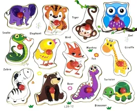 drewniana-tablica-edukacyjna-zwierzeta-puzzle-drewniane-ukladanka-sowa-zolw