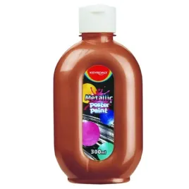 farba-plakatowa-300ml-keyroad-metaliczna-zolta