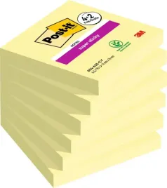 paczka-karteczki-samoprzylepne-zolte-76x76mm-6-szt
