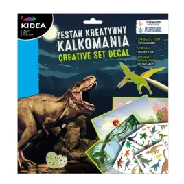 zestaw-kreatywny-kalkomania-kidea-dinozaury
