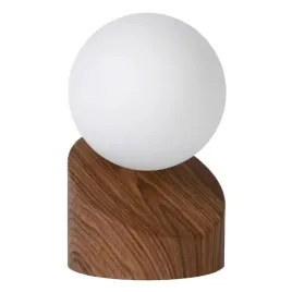 dotykowa-lampa-nocna-len-45561-01-70-lucide-okragla-kula-biala-drewniana