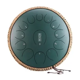 handpan-hangdrum-round-tongue-drum-14-13-ton-hluru-ty13-14-zielony
